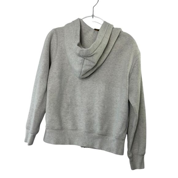 Polo Ralph Lauren Light Gray Full-Zip Hooded Sweat Jacket Youth Small 8 - Picture 5 of 6